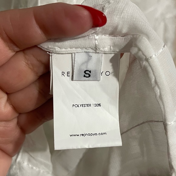 REJINA PYO | Sophie Textured Button-Down Top Size: Small - Picture 5 of 6